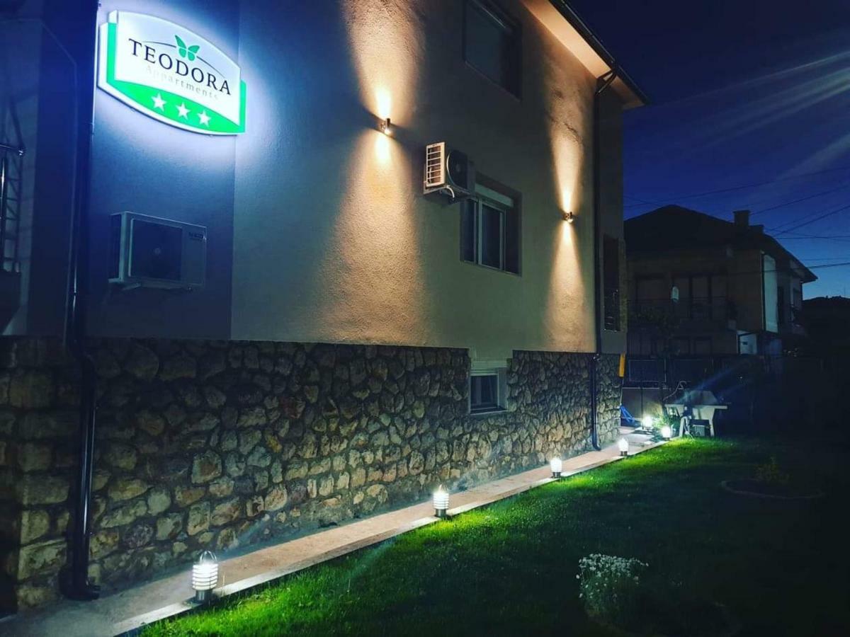 Apartments Teodora Охрид Экстерьер фото